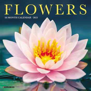 Calendar Flowers 2023 Mini Wall Calendar Book