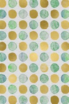 Journal: Seaglass Dots Design Cover - Blank Journal / Sketch / Drawing Book - 6 X 9 Paper - Unlined Notebook / Journal - 100 Pages
