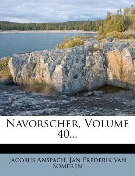 Paperback Navorscher, Volume 40... [Dutch] Book
