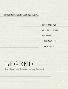 Legend: The Complete Facsimile in Context - Book  of the Recencies Series