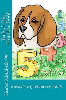 Paperback Barky's Big Number Book: 1 through 10 Book