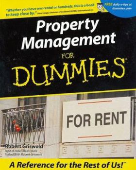 Paperback Property Management for Dummies Book
