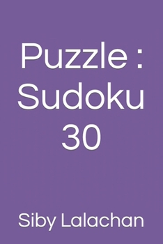 Paperback Puzzle: Sudoku 30 Book