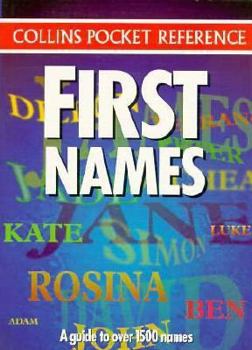 Paperback First Names Book