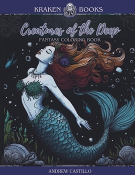 Paperback Creatures of the deep: Fantasy Coloring Book