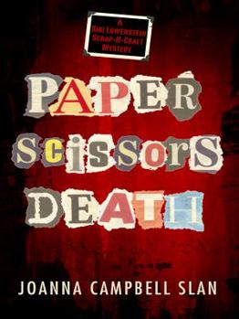 Paperback Paper, Scissors, Death [Large Print] Book