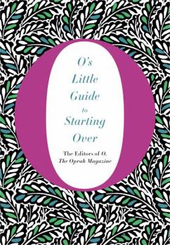 Hardcover O's Little Guide to Starting Over Book