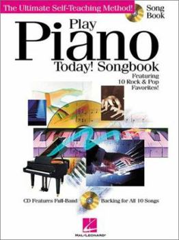 Paperback Play Piano Today! Songbook [With CD (Audio)] Book
