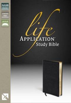 Leather Bound Life Application Study Bible-NASB Book