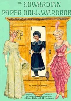 Paperback Edwardian Paper Doll Wardrobe Book