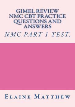 Paperback Gimel Review NMC CBT Practice Questions and Answers Book