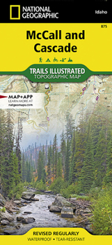 Map McCall and Lake Cascade Book