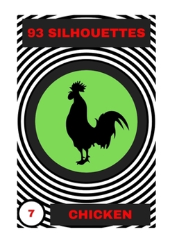 Paperback Chicken: 93 Silhouettes Book