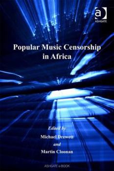 Hardcover Popular Music Censorship in Africa Book