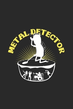 Metal detector: 6x9 Metal Detector | dotgrid | dot grid paper | notebook | notes