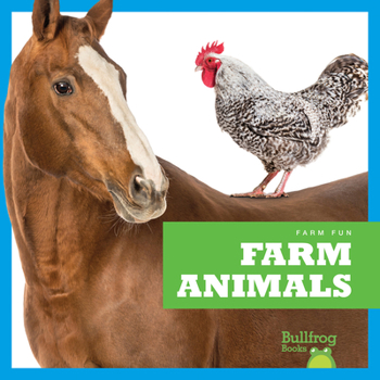 Library Binding Farm Animals Book