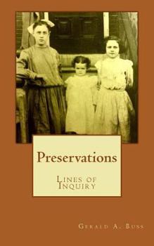 Paperback Preservations: Lines of Inquiry Book