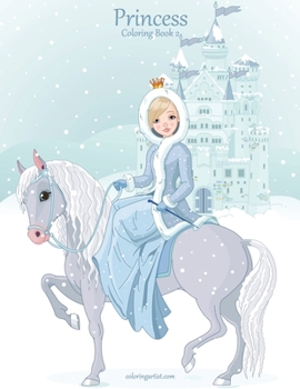 Paperback Princess Coloring Book 2 Book