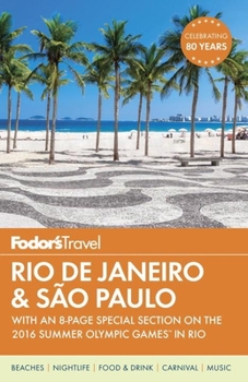 Paperback Fodor's Rio de Janeiro & Sao Paulo Book