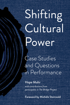 Paperback Shifting Cultural Power: Case Studies and Questions in Performance Book