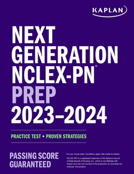 Paperback Next Generation Nclex-PN Prep 2023-2024: Practice Test + Proven Strategies Book