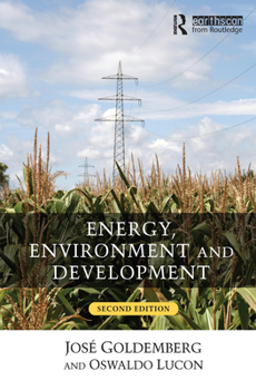 Hardcover Energy, Environment and Development Book