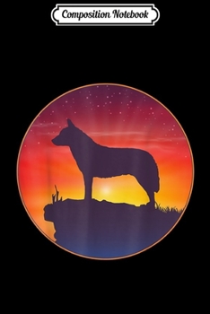 Composition Notebook: Australian Cattle Dog Men Women Kids Journal/Notebook Blank Lined Ruled 6x9 100 Pages