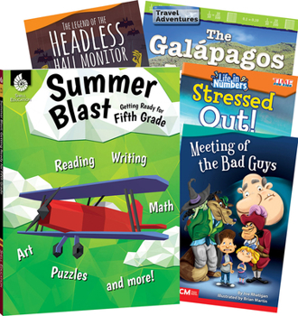 Paperback Learn-At-Home: Summer Reading Bundle Grade 5: 5-Book Set Book