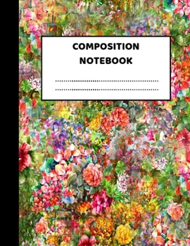 Composition Notebook: Wide Ruled Paper Notebook Journal | Nifty Wide Blank Lined Workbook for Teens Kids Students Girls for Home School College for Writing Notes | 8.5 x 11, 110 pages