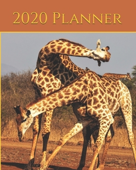 2020 Planner: Giraffe Yoga - Planner Diary - Monthly Calendar -  Yoga 2020, Giraffes Can't Dance, Planner Notebook, Best Diary, Journal - 8x10" (Creative Fusion Planners)