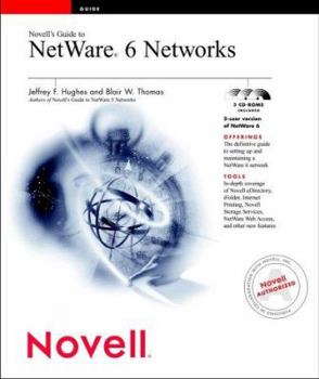 Hardcover Novell's Guide to NetWare 6 Networks [With 3 CDROMs] Book