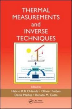 Hardcover Thermal Measurements and Inverse Techniques Book