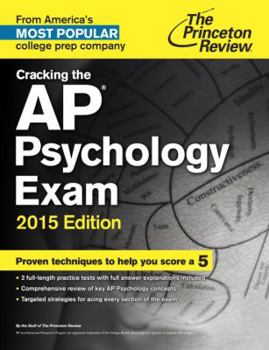 Paperback Cracking the AP Psychology Exam Book