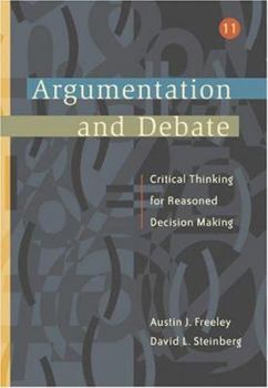 Hardcover Argumentation and Debate (with Infotrac) [With Infotrac] Book