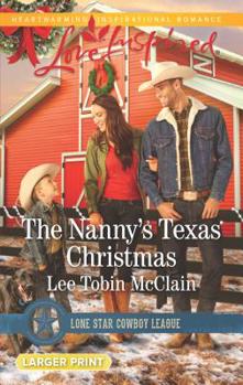 Mass Market Paperback The Nanny's Texas Christmas [Large Print] Book
