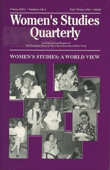 Paperback Women's Studies: A World View: 3 & 4 Book