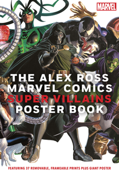 Paperback The Alex Ross Marvel Comics Super Villains Poster Book