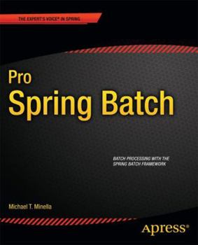 Paperback Pro Spring Batch Book