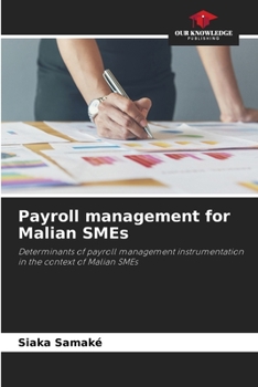 Paperback Payroll management for Malian SMEs Book