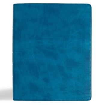 Imitation Leather CSB Notetaking Bible, Expanded Reference Edition, Sea Depth Leathertouch Book