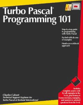 Paperback Turbo PASCAL Programming 101: With Disk Book