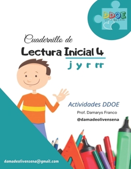 Paperback Cuadernillo de Lectura Inicial 4: J Y R RR [Spanish] Book