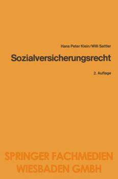 Paperback Sozialversicherungsrecht [German] Book