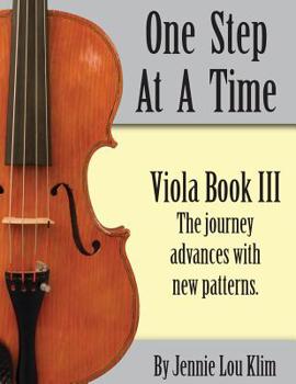 Paperback One Step At A Time: Viola Book III Book