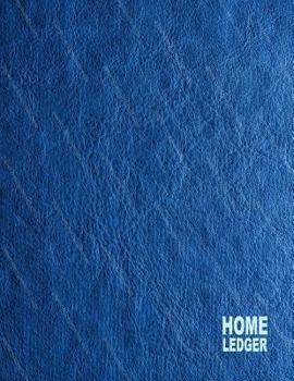 Paperback Home Ledger: 2 Columns, 8.5x11", 80 Pages Book