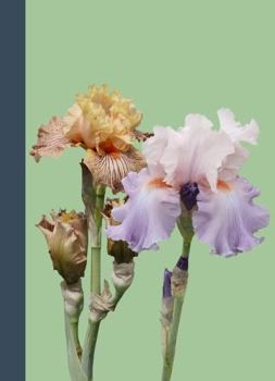 Paperback Flower Notebook: 7 x 10 Lined Journal 110 Pages | Iris Photography Cover | Flower Pixel Studio Book