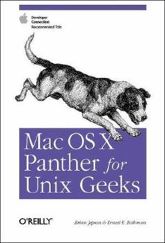 Paperback Mac OS X Panther for Unix Geeks Book
