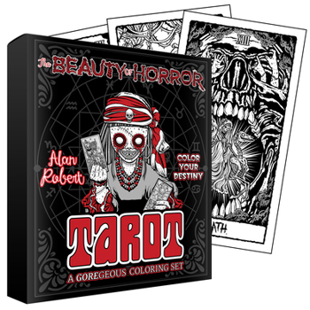 Cards The Beauty of Horror: Color Your Destiny Tarot Deck Book