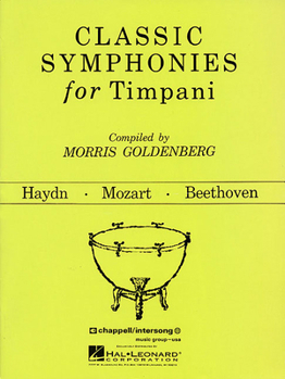 Paperback Classic Symphonies for Timpani Book