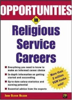 Paperback Opportunities in Religious Service Careers Book